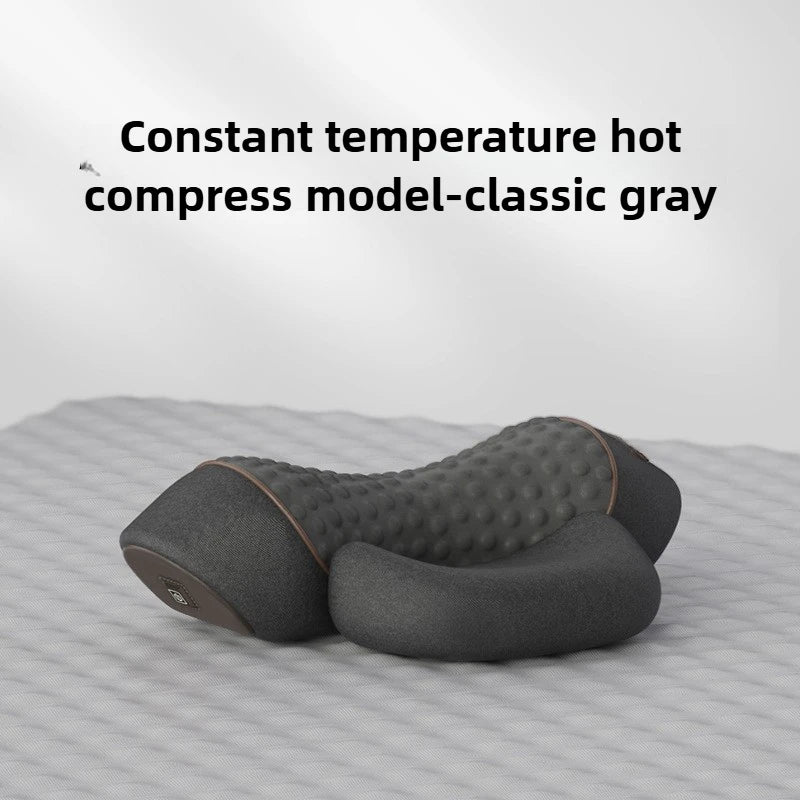 2025 Pillow Massage Neck Hump, 3-In-1 Neck Massage Pillow, Heated Massage Neck Pillow, Memory Foam Pillows Stiffening Vertebra