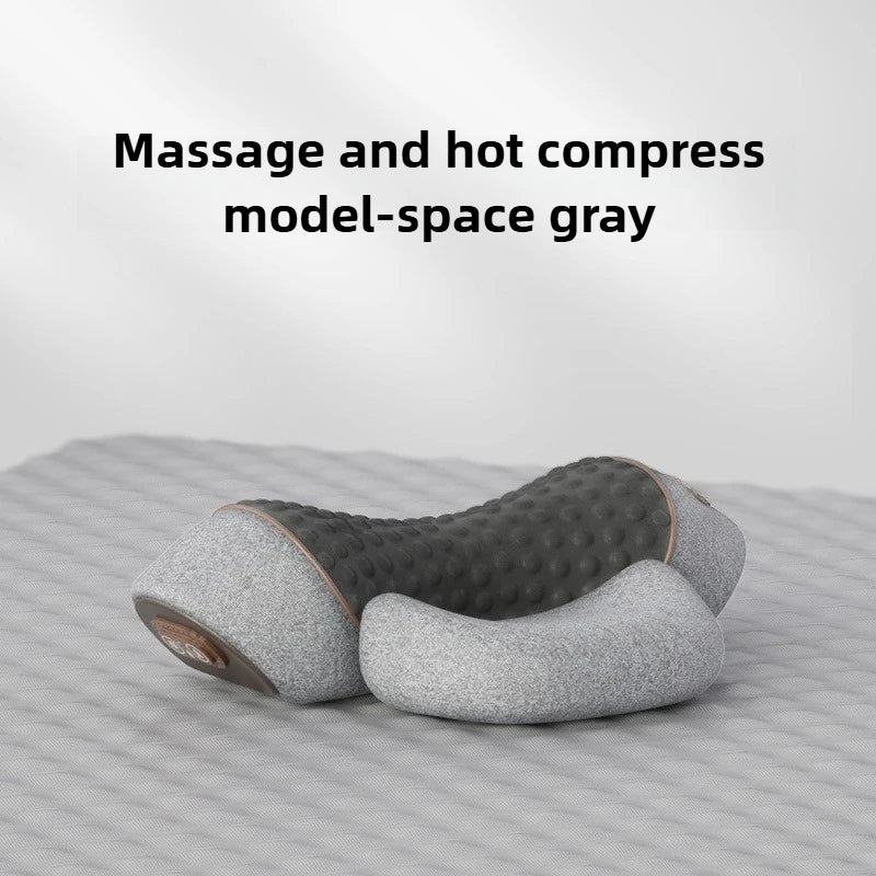 2025 Pillow Massage Neck Hump, 3-In-1 Neck Massage Pillow, Heated Massage Neck Pillow, Memory Foam Pillows Stiffening Vertebra