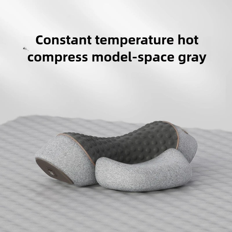 2025 Pillow Massage Neck Hump, 3-In-1 Neck Massage Pillow, Heated Massage Neck Pillow, Memory Foam Pillows Stiffening Vertebra