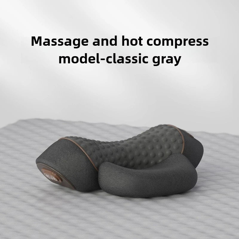 2025 Pillow Massage Neck Hump, 3-In-1 Neck Massage Pillow, Heated Massage Neck Pillow, Memory Foam Pillows Stiffening Vertebra
